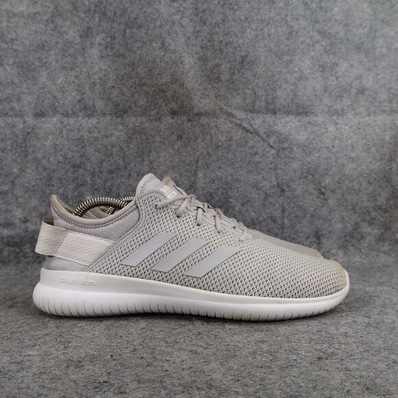 Adidas Shoes Womens 8.5 Athletic Trainers Cloudfoam Sneakers Running Active Grey - Picture 2 of 15